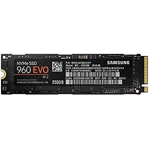 삼성 Samsung 960 EVO Series - 250GB PCIe NVMe - M.2 Internal SSD (MZ-V6E250BW)