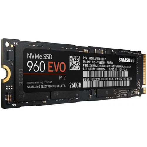 삼성 Samsung 960 EVO Series - 250GB PCIe NVMe - M.2 Internal SSD (MZ-V6E250BW)