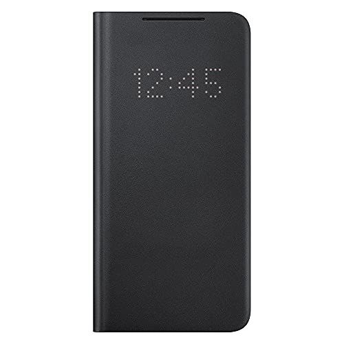 삼성 Samsung Galaxy S21 Official LED Flip Cover Case (Black)