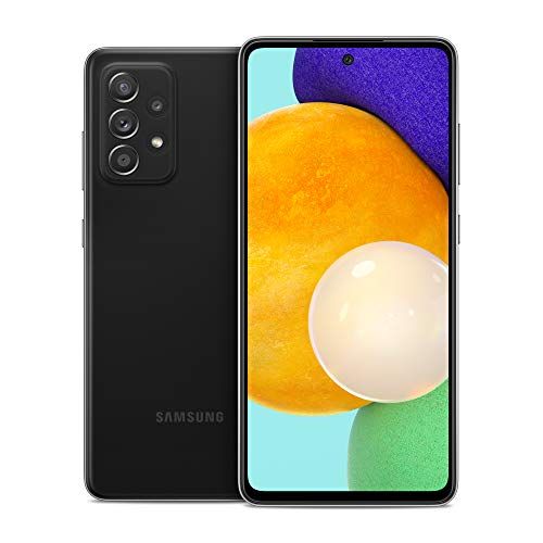 삼성 Samsung Galaxy A52 5G, Factory Unlocked Smartphone, Android Cell Phone, Water Resistant, 64MP Camera, US Version, 128GB, Black