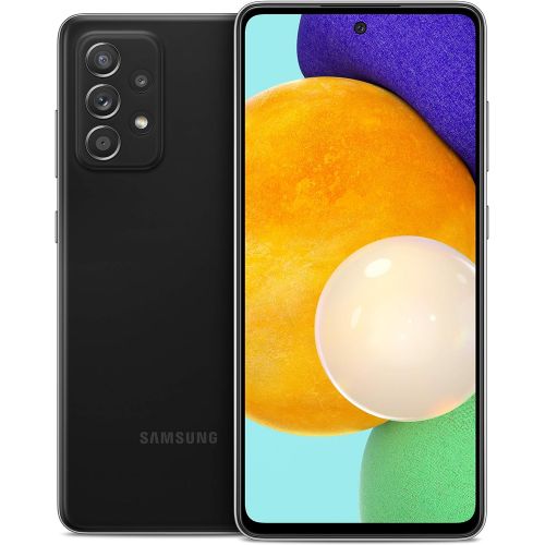 삼성 Samsung Galaxy A52 5G, Factory Unlocked Smartphone, Android Cell Phone, Water Resistant, 64MP Camera, US Version, 128GB, Black