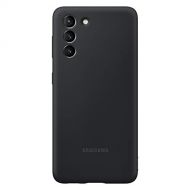 Samsung Galaxy S21 Official Silicone Cover (Black, S21)