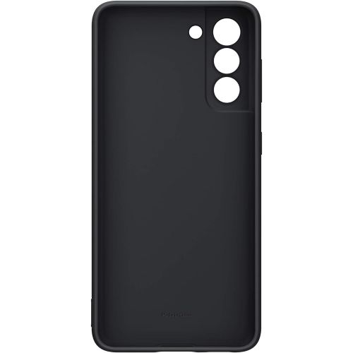 삼성 Samsung Galaxy S21 Official Silicone Cover (Black, S21)