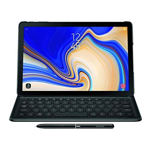 삼성 Samsung Electronics EJ-FT830UBEGUJ Galaxy Tab S4 Book Cover Keyboard, Black