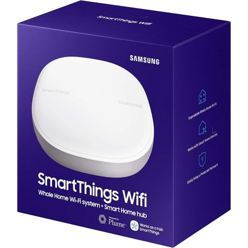 삼성 Samsung ET-WV525BWEGUS SmartThings Wi-Fi Mesh Router, White