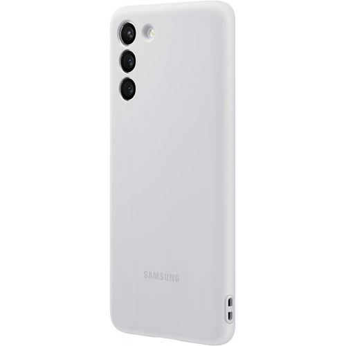 삼성 Samsung Galaxy S21 Case, Silicone Back Cover - Gray (US Version)