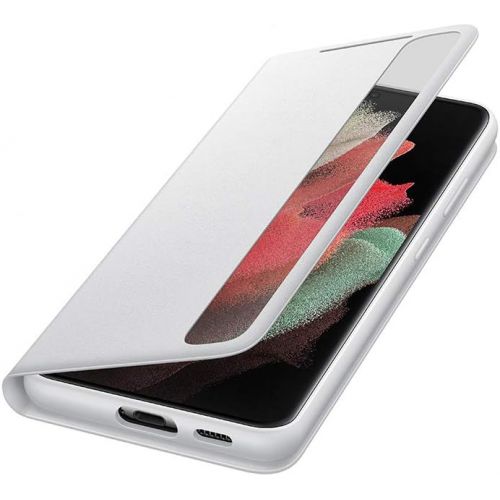 삼성 SAMSUNG Galaxy S21 Ultra Official S-View Cover (Gray, S21 Ultra)