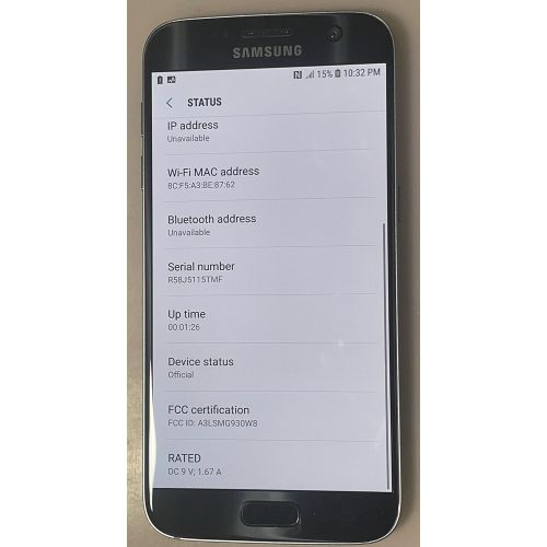 삼성 Samsung Galaxy S7 G930 GSM Unlocked Smartphone Black Onyx