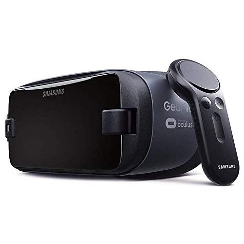 삼성 Samsung Gear VR w/Controller 2017/2018 SM-R325 Note9 Ready, for Galaxy Note8, Note5, S9, S8, S7, S6 (International Version)