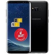 Samsung Galaxy S8+ Plus SM-G955FD 64GB Dual Sim Unlocked Phone -US/Latin America Version (Midnight Black) 1 Year Warranty