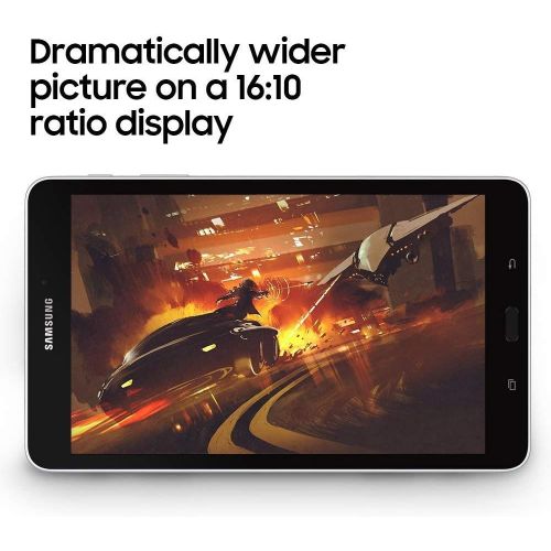 삼성 Samsung Galaxy Tab A 8.0 (16GB + 16GB MicroSD) WiFi Tablet SM-T380NZMXAR - US Warranty (Black)