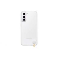 Samsung Galaxy S21 Case, Clear Protective Cover - White (US Version )