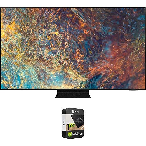 삼성 Samsung QN85QN90AA 85 Inch Neo QLED 4K Smart TV (2021) Bundle with Premium 1 YR CPS Enhanced Protection Pack