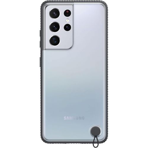 삼성 Samsung Galaxy S21 Ultra Official Clear Protective Cover (Black, S21 Ultra)