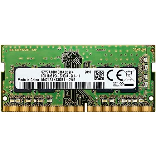 삼성 Samsung 8GB DDR4 3200MHz SODIMM PC4-25600 CL22 1Rx8 1.2V 260-Pin SO-DIMM Laptop Notebook RAM Memory Module M471A1K43DB1-CWE