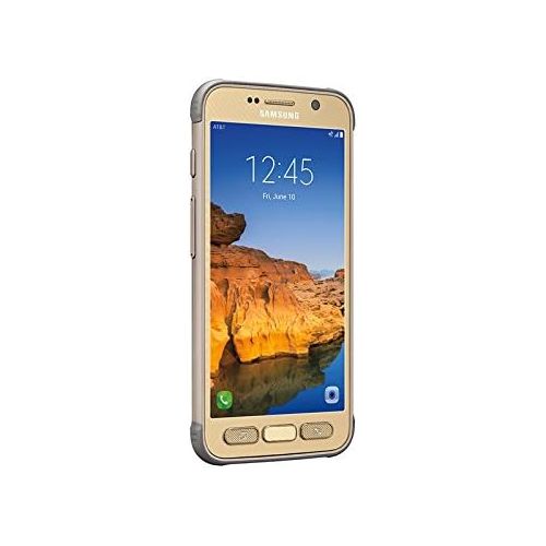 삼성 Samsung Galaxy S7 Active G891A 32GB Shatter,Dust and Water Resistant Smartphone w/ 12MP Camera (AT&T) - Sandy Gold