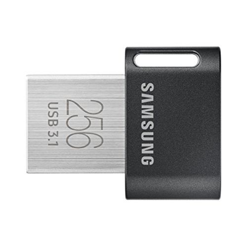 삼성 SAMSUNG MUF-256AB/AM FIT Plus 256GB - 400MB/s USB 3.1 Flash Drive, Gunmetal Gray