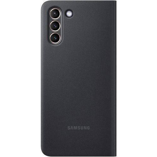 삼성 SAMSUNG Galaxy S21+ Official S-View Cover (Black, S21+)