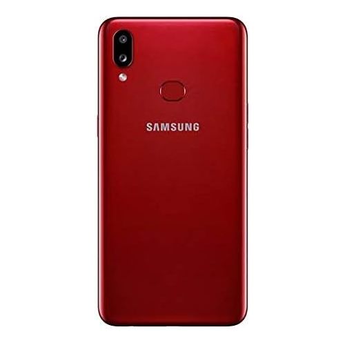삼성 Samsung Galaxy A10s (32GB, 2GB RAM) A107F/DS Dual SIM, GSM Factory Unlocked, International Model - (Red, 32GB + 64GB SD Bundle)