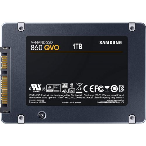 삼성 SAMSUNG 860 QVO 1TB Solid State Drive (MZ-76Q1T0B/AM) V-NAND, SATA 6Gb/s, Quality and Value Optimized SSD