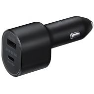 SAMSUNG Super Fast Dual Car Charger (45W+15W) Two Ports EP-L5300 Black