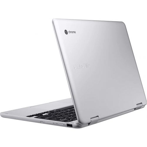 삼성 Samsung - Plus 2-in-1 12.2 Touch-Screen Chromebook - Intel Celeron - 4GB Memory - 32GB eMMC Flash Memory - Stealth Silver