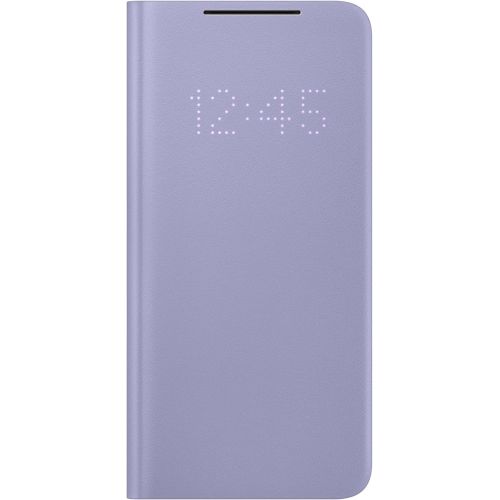 삼성 Samsung Galaxy S21 Official LED Flip Cover Case (Violet)
