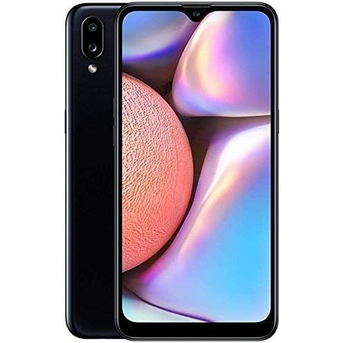 삼성 Samsung Galaxy A10s SM-A107F/DS (32GB+2GB RAM) 6.2 HD+ Infinity-V Display, 13MP, LTE Factory Unlocked Smartphone - International Version (Black)