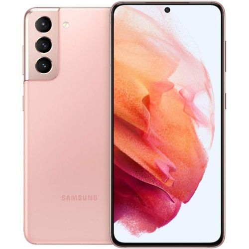 삼성 Samsung Galaxy S21 5G (128GB, 8GB) 6.2 AMOLED 120Hz, Snapdragon 888, Global 5G Volte (GSM + CDMA) Factory Unlocked (AT&T, Verizon, T-Mobile, Metro) G991U1 (Wireless Charger Bundle,