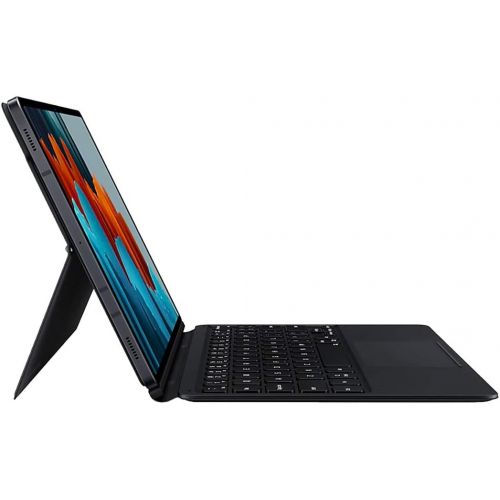 삼성 SAMSUNG Galaxy Tab S7 Keyboard, Black (EF-DT870UBEGWW) (for Galaxy Tab S7)