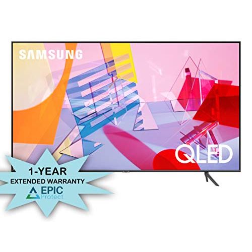삼성 Samsung QN65Q60TA 65 Ultra High Definition 4K Quantum HDR Smart QLED TV with an Additional 1 Year Coverage by Epic Protect (2020)
