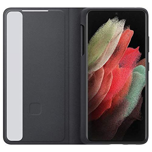 삼성 Samsung Galaxy S21 Ultra S-View Flip Case with S-Pen Bundle - Black (International Version)