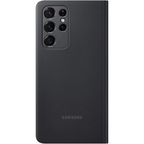 삼성 Samsung Galaxy S21 Ultra S-View Flip Case with S-Pen Bundle - Black (International Version)