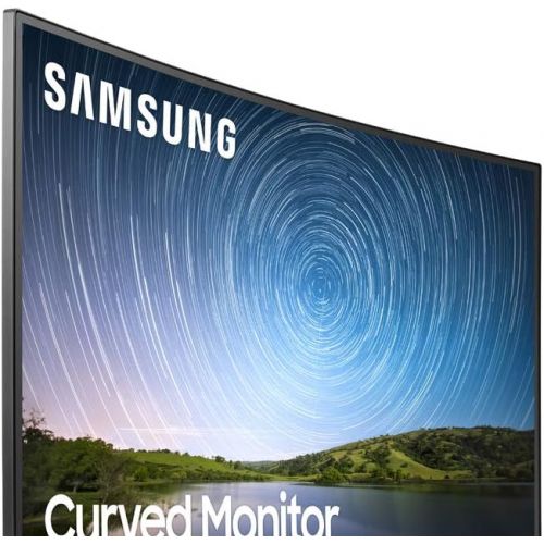 삼성 SAMSUNG 27-Inch CR50 Frameless Curved Gaming Monitor (LC27R500FHNXZA) ? 60Hz Refresh, Computer Monitor, 1920 x 1080p Resolution, 4ms Response, FreeSync, HDMI,Black