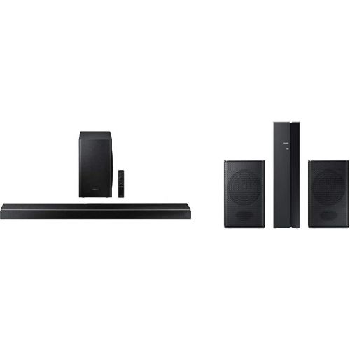 삼성 Samsung HW-Q60T 5.1ch Soundbar with 3D Surround Sound and Acoustic Beam (2020) with Samsung SWA-8500S 2.0 Speaker System