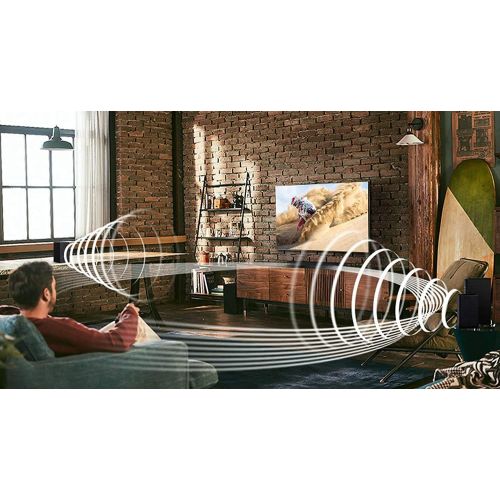 삼성 Samsung HW-Q60T 5.1ch Soundbar with 3D Surround Sound and Acoustic Beam (2020) with Samsung SWA-8500S 2.0 Speaker System