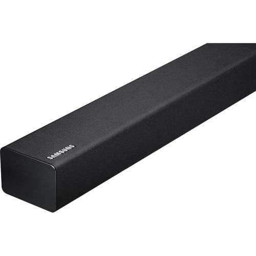 삼성 SAMSUNG Bluetooth Smart Sound Soundbar with Wireless Active Subwoofer Game Mode Stream Music APP Control Free Optical Cable with Alphasonik Earbuds