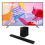 Samsung QN75Q60TA 75 Ultra High Definition 4K Quantum HDR Smart QLED TV with a Samsung HW-Q60T Wireless 5.1 Channel Soundbar and Bluetooth Subwoofer (2020)