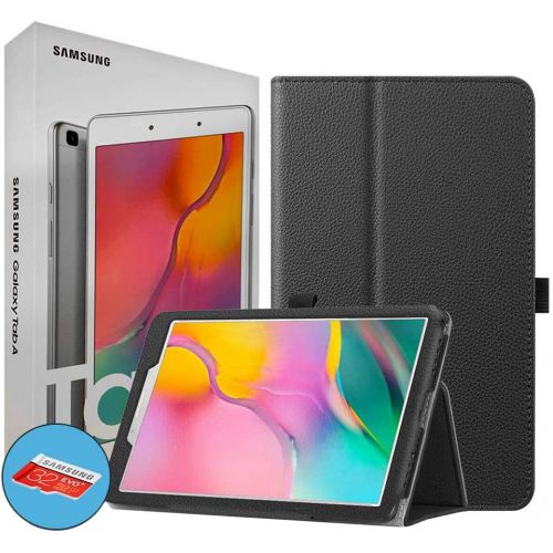 삼성 Samsung Galaxy T290 Tab A 8-Inch 32 GB WiFi Android 9.0 Touchscreen Tablet Silver (2019) International Version Bundle - Case, Screen Protector, Stylus, 32GB microSD Card & Mobile D