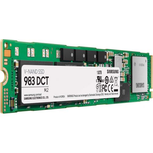 삼성 Samsung 983 DCT Series SSD 1.92TB - M.2 NVMe Interface Internal Solid State Drive with V-NAND Technology for Business (MZ-1LB1T9NE), Green