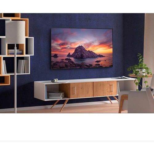 삼성 SAMSUNG QN55Q60TA 55 Q60T QLED 4K UHD Smart TV (2020) with Deco Gear Soundbar Bundle