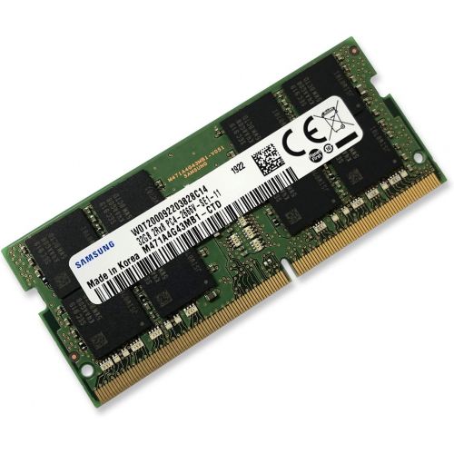 삼성 Samsung 32GB DDR4 2666MHz RAM Memory Module for Laptop Computers (260 Pin SODIMM, 1.2V) M471A4G43MB1