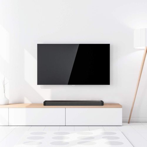 삼성 SAMSUNG UN50TU8000 50 4K Ultra HD Smart LED TV (2020 Model) w/Deco Gear Soundbar Bundle