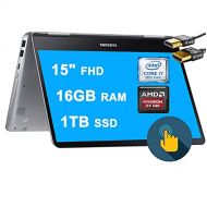 Samsung 2020 Newest Notebook 9 Pro 2 in 1 Laptop 15 FHD Touchscreen 8th Gen Intel Quad-Core i7-8550U 16GB DDR4 1TB SSD 2GB AMD Radeon 540 Backlit KB USB-C Pen Win 10 + HDMI Cable