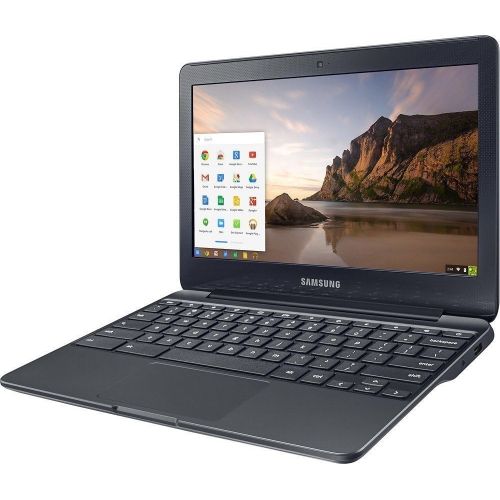 삼성 SAMSUNG 11.6 Chromebook with Intel N3060 up to 2.48GHz, 4GB Memory, 16GB eMMC Flash Memory, Bluetooth 4.0, USB 3.0, HDMI, Webcam, Chrome Operating System, Black