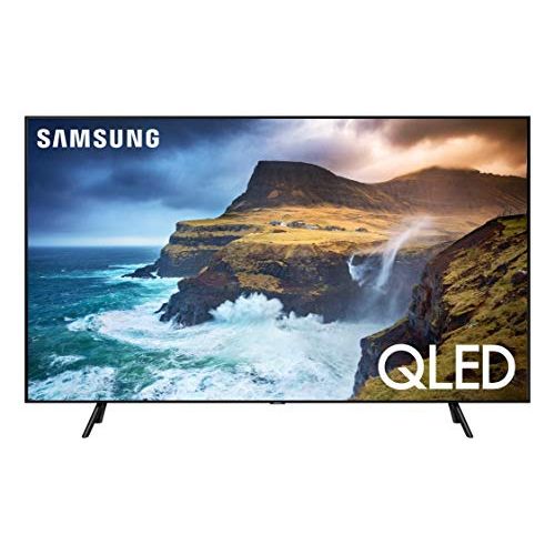 삼성 SAMSUNG Q70 Series 75-Inch Smart TV, Flat QLED 4K UHD HDR - 2019 Model