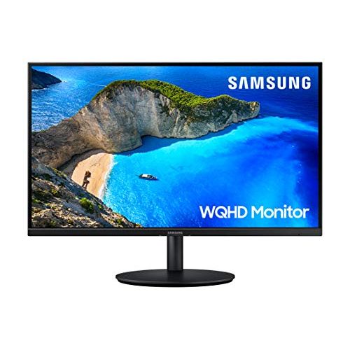 삼성 SAMSUNG T700 Series 27-Inch WQHD (2560x1440) Computer Monitor, 75Hz, IPS Panel, HDMI, Display Port, Height Adjustable Stand, FreeSync (LF27T700QQNXZA)