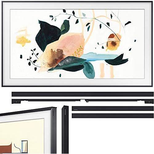 삼성 Samsung QN65LS03TA The Frame 3.0 65-inch QLED Smart 4K UHD TV (2020 Model) Bundle with Samsung VG-SCFT65BL/ZA (2020) 65-inch The Frame Customizable Bezel - Black