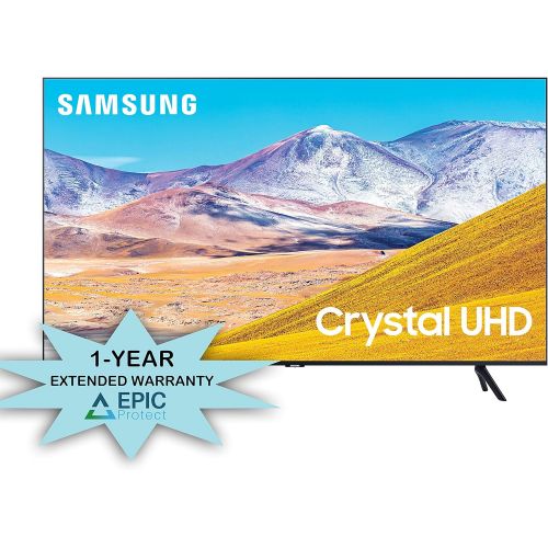 삼성 Samsung UN65TU8000 65 8 Series Ultra High Definition Smart 4K Crystal TV with an Additional 1 Year Coverage by Epic Protect (2020)