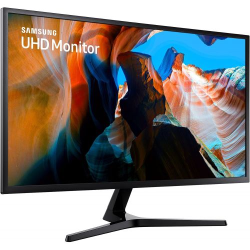 삼성 SAMSUNG 32 inch UJ59 4k monitor (LU32J590UQNXZA) - UHD, 3840 x 2160p, 60hz, 4ms, Dual monitor, laptop monitor, monitor stand / riser / mount compliant, AMD FreeSync, Gaming, HDMI,